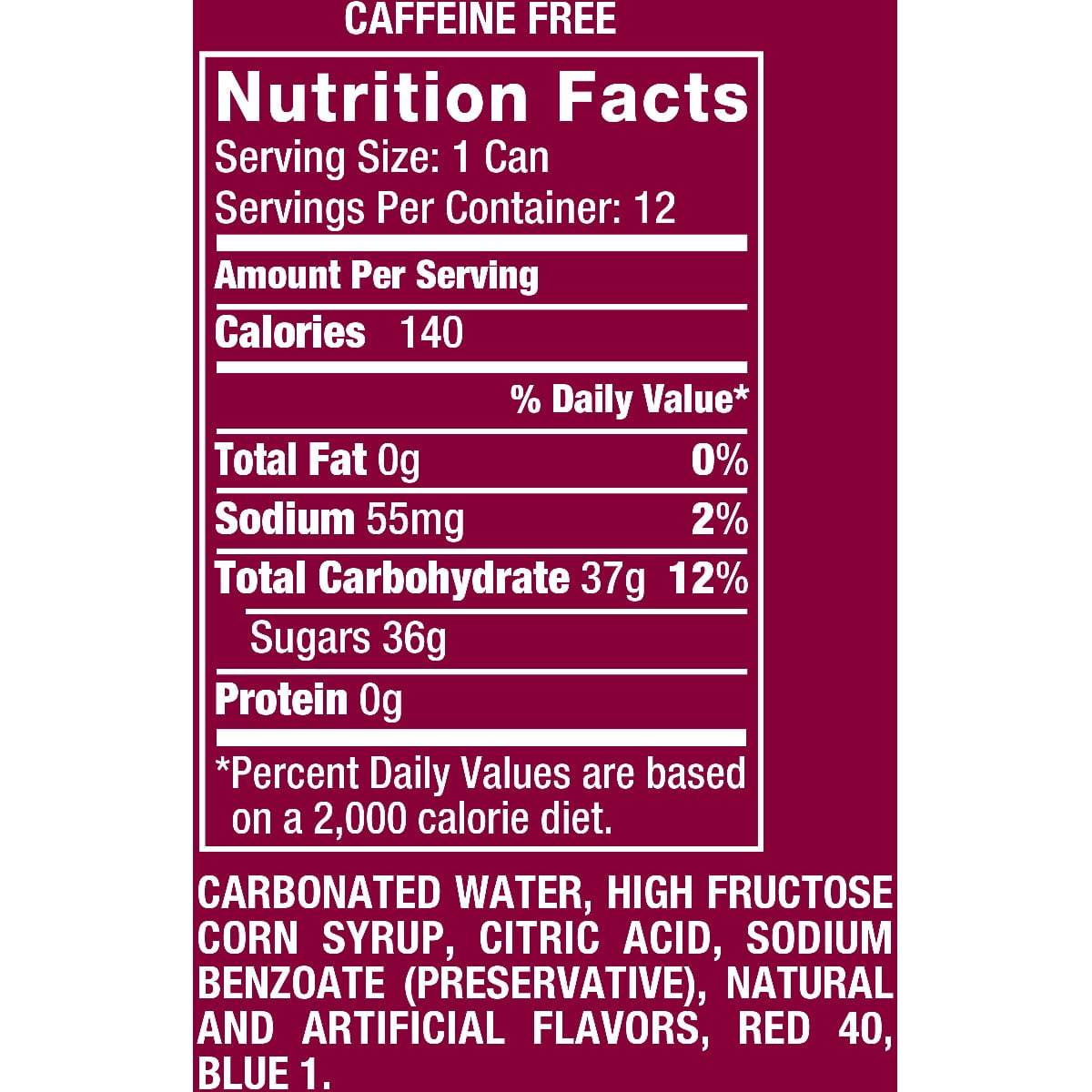 Ginger Ale Nutrition Facts Canada Dry Blog Dandk
