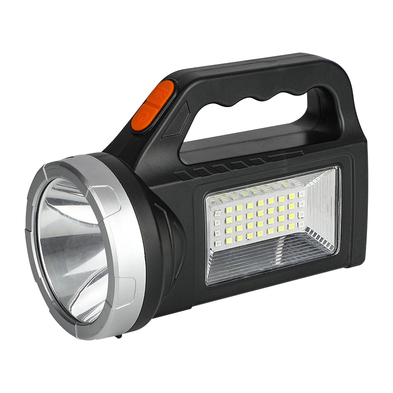 Limited Time Savings,Strong Light Flashlight, Long Battery Life, Solar-Powered, Outdoor Bright, Heavy Duty, For Camping, Hiking, Emergency, Emergency Light Special Edition|metal,Black