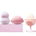 thumbnail image 2 of 3pcs Makeup Sponge Beauty Egg Storage Rack Set Beauty Blender Sponge Makeup Blenders with Sponge Holder for Powder Cream Makeup Tool, 2 of 7