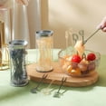 thumbnail image 4 of TIMIFIS A Tableware 26 Letters Fruit Fork Fruit Stick Cake Dessert Small Fork Transparent Food Grade Fork Kitchen Gadgets Kitchen Gadgets, 4 of 5