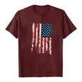 thumbnail image 5 of Leey-World 250 Years of Freedom 1776 2026 July 4th 250th Birthday T-Shirt 4th Of July Tee Shirts for Women(Wine,M), 5 of 5
