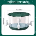 thumbnail image 3 of Rotating Beverage Dispenser for Fridge, 2026 New 4 Beverage Dispenser Tower, Plastic Drink Dispenser with Spigot, Water Bucket Split Lemonade Juice Container, 3 of 8