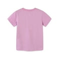 thumbnail image 5 of Tdoqot Toddler Girls Graphic T Shirts- Fashion Short Sleeve Cotton Crewneck Kids Summer Tops Purple Size 2T, 5 of 5
