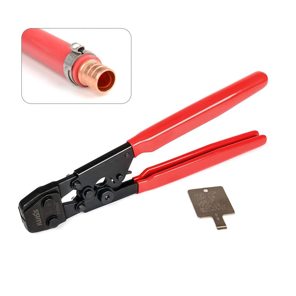 Iwiss Pex Ratcheting Cinch Crimping Tool Crimper For Stainless Steel