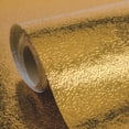 thumbnail image 1 of Xihbxyly Adhesivo Dorado a Prueba de Aceite, Lámina de Aluminio Autoadhesiva, Resistente Al Calor E Impermeable, Fácil de Aplicar, Elegante Decoración para La Cocina, Protección de Superficies para E, 1 of 7