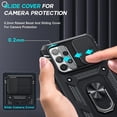 thumbnail image 2 of for Samsung A52 Phone Case: Galaxy A52 5G Phone Case with [2 Pack] Screen Protector, Slide Camera Cover & Full Body Military-Grade Protection with Kickstand Funda para A52 Samsung, Black, 2 of 8