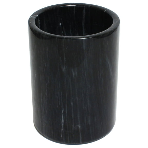 Excellante 4 1/2" x 6" wine cooler, marble, black, comes in each