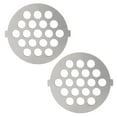 thumbnail image 4 of Qiilu Meat Grinder Plate, High Hardness Easy To Install And Disassemble Electric Mincer Blade, For Round Hole Meat Grinders 5#, 4 of 8