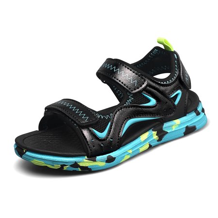 

Boys Girls Sandals Hook And Loop Comfy Non Slip Outdoor Open Toe Beach Shoes For Toddler Kids Children Spring And Summer