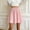 Pink, variant on Women's High Waist Knit Pleated Mini Skirt, Soft Stretch A-Line Flowy Skirt, Casual Elegant Skirts for Women WhiteOne Size