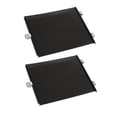 thumbnail image 2 of 2 uds parasol de coche cortina retráctil delantero/trasero parabrisas protector solar cubierta parabrisas protector solar accesorios de coches Automoción decorativa y accesorios Negro 45*125 Speravity  VI022157-03, 2 of 6