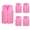 Pink, variant on TOPTIE 5 Pack Volunteer Vest Waiter Bartender Work Uniform, Supermarket Clerk Workwear-Yellow-XL