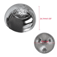 thumbnail image 4 of 10X 6 Speed Chrome Gear Shift Knob Cap Cover Shifter Lever Handball Case for 2010-on 55346345, 4 of 5
