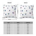 thumbnail image 2 of Cartoon Stitch Throw Pillow Cover Christmas Decorative Pillow Case Home Decor Squarees Pillowcase Christmas Decorations, 2 of 4