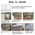 thumbnail image 5 of 2 Pack LED Light Set for Refrigerator Freezer, Replacement WPW10515057 Compatible with W10515057 3021141, 5 of 5