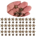 thumbnail image 1 of Star Rivets for Fabric 14mm Star Shape Rivet Studs with Screws DIY Clothes Shoes Decoration Accessories, 1 of 7