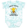 thumbnail image 3 of Inktastic Cute Bee Great Aunt's Little Honeybee with Stars Boys or Girls Baby Bodysuit, 3 of 5