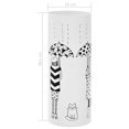 thumbnail image 4 of vidaXL Umbrella Stand Women Steel White, 4 of 4