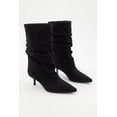 thumbnail image 2 of Women's Pointy Toe Kitten Heel Mid Calf Slouch Boots, 2 of 6