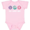 thumbnail image 3 of Inktastic Skiing Eat Sleep Ski Sports Girls Baby Bodysuit, 3 of 5