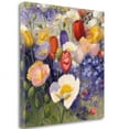 thumbnail image 2 of Tangletown Fine Art Tulips & Poppy Party by Shirley Novak Poster Frame - 25 x 25 x 1.5 in., 2 of 2