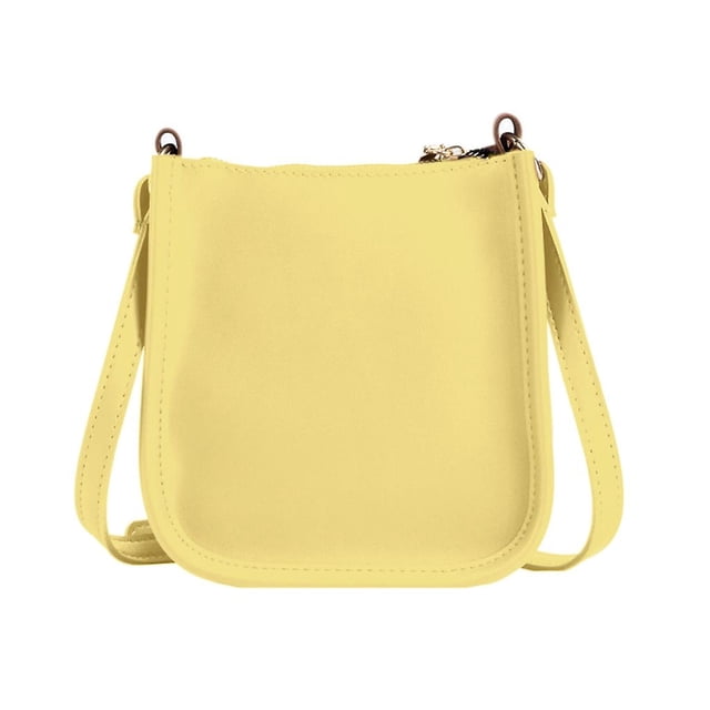 Green Bolso bandolera de cuero de PU retro para mujeres y niñas