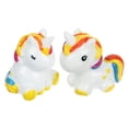 thumbnail image 2 of Miangastore Mini Licornes en Résine Mini Licornes Figurines Bonsaï Multicolores 2 Pcs, 2 of 8