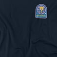 thumbnail image 2 of Popfunk Jeopardy Galaxy Unisex Adult Long-Sleeve T Shirt, Navy, Large, 2 of 4