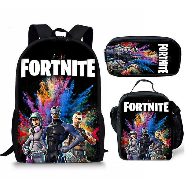 Juego para ninos Mochila Fortnite Juego de tres piezas de regalos para ninos 10 tipos para elegir 2 Walmart en linea