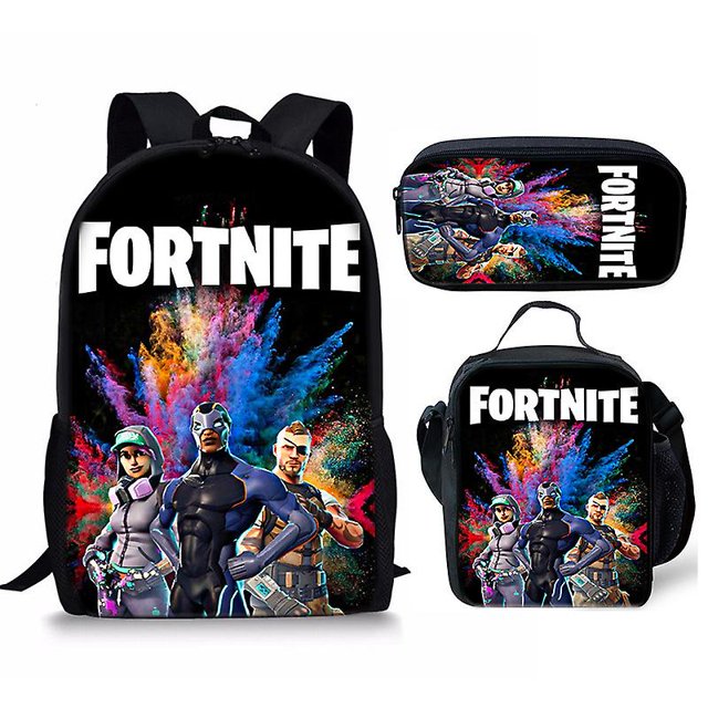 Juego para niños Mochila Fortnite Juego de tres piezas de regalos para niños/10 tipos para elegir #2