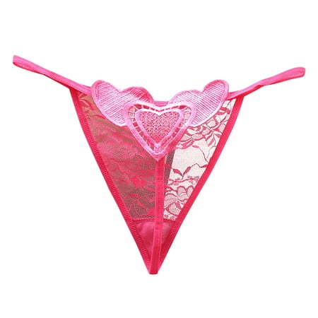 Bigersell Underwearss for Women Clearance Womens Panties Cotton Boyshort Thongs Panty Style P-611 Cotton Plus Size Panties G String Thong Briefs Mid Waist Women Cheeky Panties Hot Pink One Size