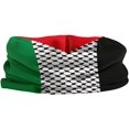 thumbnail image 5 of 4 piezas de pasamontañas para el cuello con bandera palestina, mascarilla facial, multicolor, 5 of 5