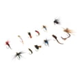 thumbnail image 1 of Señuelo Mezclado Mosca Seca Simulación Baitcasting shamjiam Surtido de moscas de pesca, 1 of 9