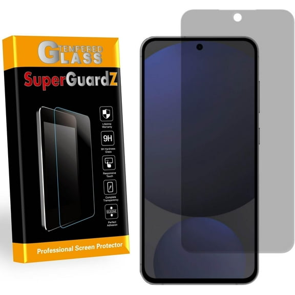 For Samsung Galaxy S24 FE [NOT for Samsung S24] - SuperGuardZ Privacy Anti-Spy Tempered Glass Screen Protector, 9H, Anti-Scratch, Anti-Bubble, Anti-Fingerprint