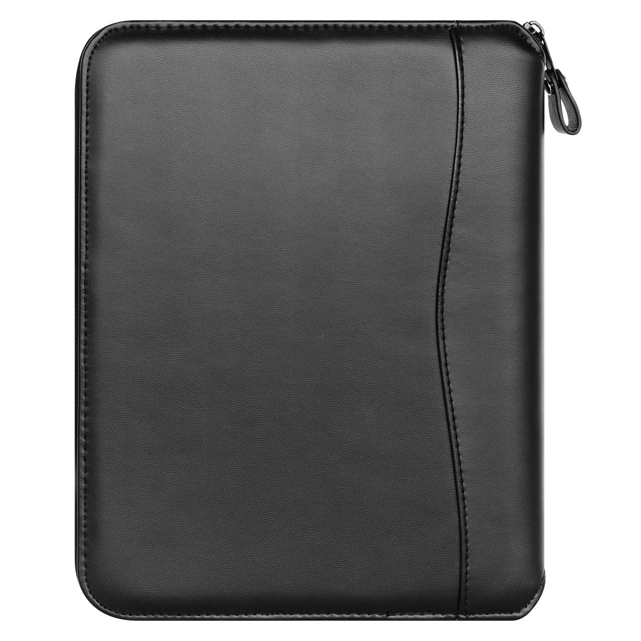 FranklinCovey Spacemaker Vinyl Zipper Binder (Classic Size, Black)