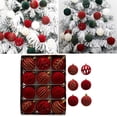 thumbnail image 2 of CJiaWei 12 Pcs Décoration de Sapin de Noël Coloré pour Mariage, 2 of 5