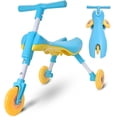 thumbnail image 1 of Tricycle KIDRIM Foldable for Toddlers 1-3 Years Blue, 1 of 4