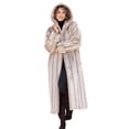 thumbnail image 2 of Roaman's Women's Plus Size Hooded Faux Fur Coat, 2 of 6