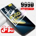 13Pcs 999D Curved Hydrogel Soft Film For Xiaomi Poco F6 Pro Screen