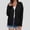 Black, variant on Purple Womens Long Sleeve Shirt Women'S Lightweight Button Up Cardigan Crew Neck Loose Fit Tunic Tops dressy casual Crew Neck Pullover Sweaters fall Outfits Clothes S/M