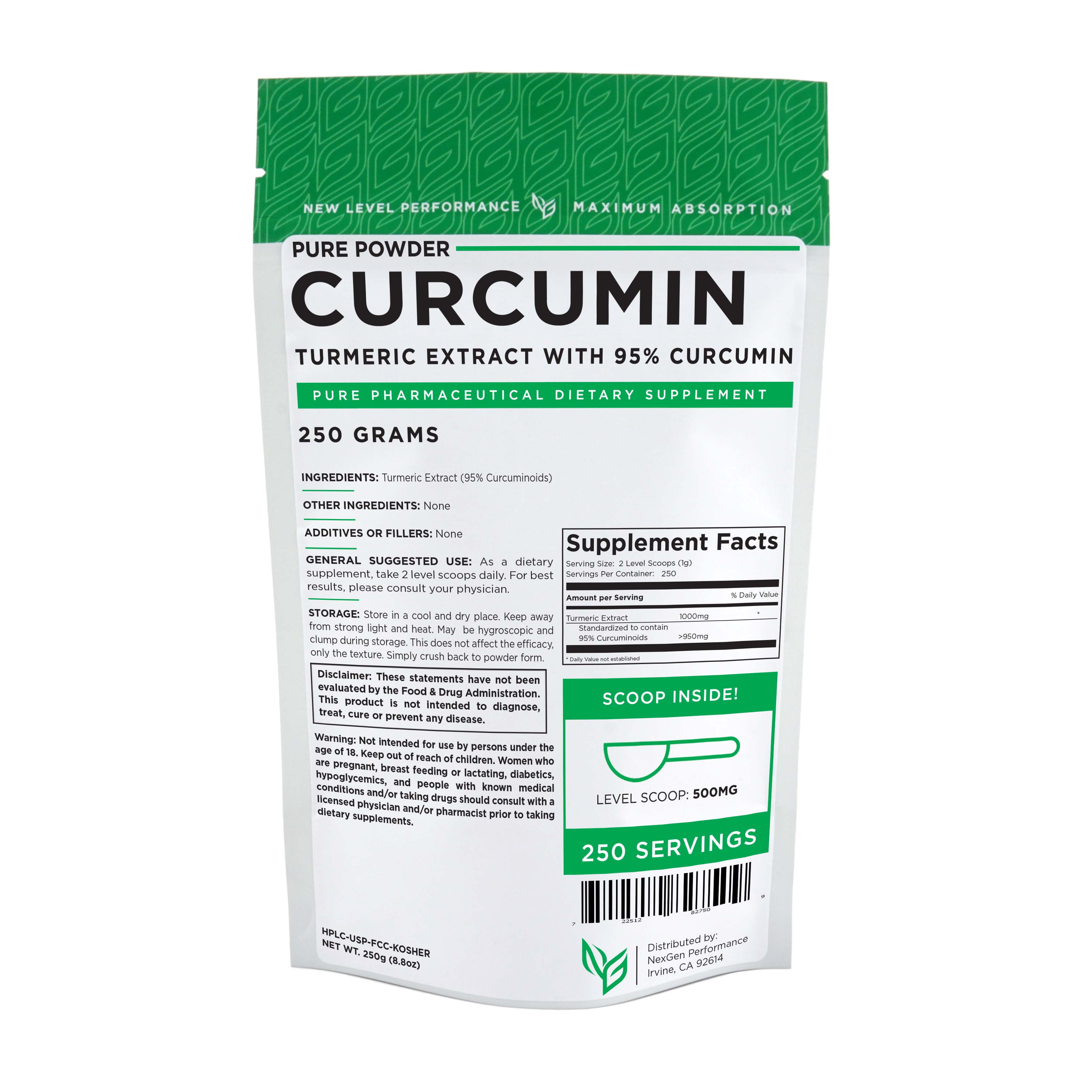 Turmeric Curcumin Powder 95 Curcuminoids Wholesale Prices Walmart