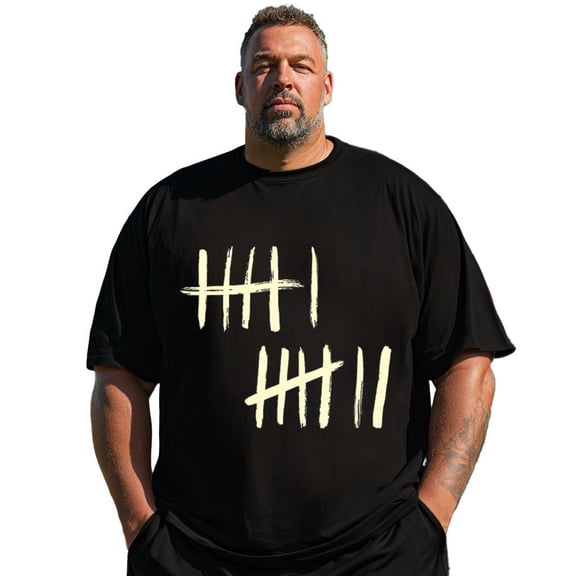 Big and Tall T Shirts Men Graphic Tee Shirt Short Sleeve Plus Size 3XLT T0 5KPH W10