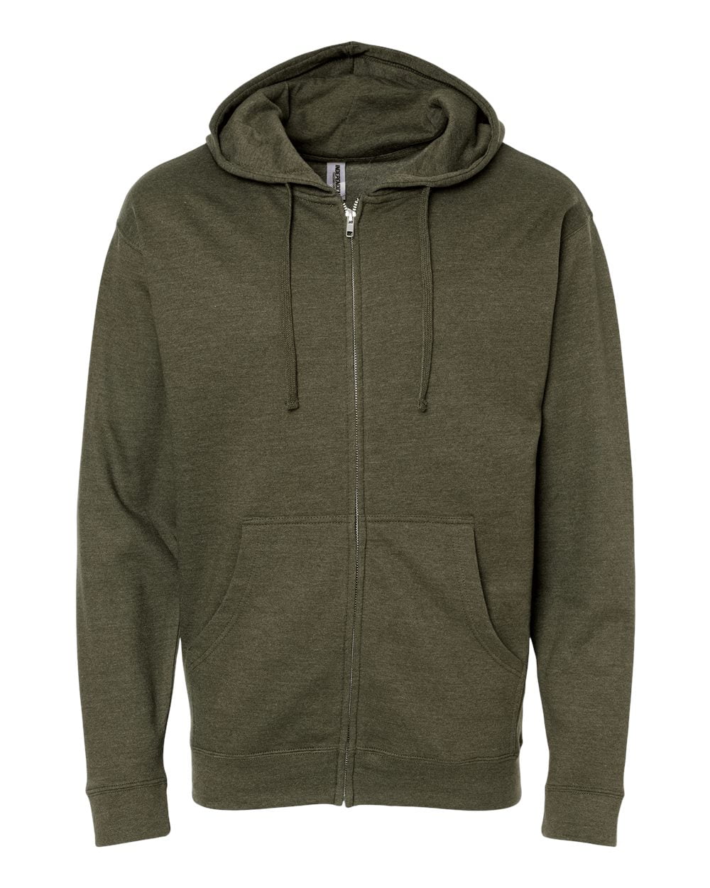 Independent Trading Co. Midweight Full-Zip Hooded Sweatshirt SS4500Z ...