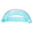 thumbnail image 3 of (2 pack) Bluescape Inflatable Comfort Chair Lounge Pool Float, Teal, Age 14 & up, Unisex, 3 of 9