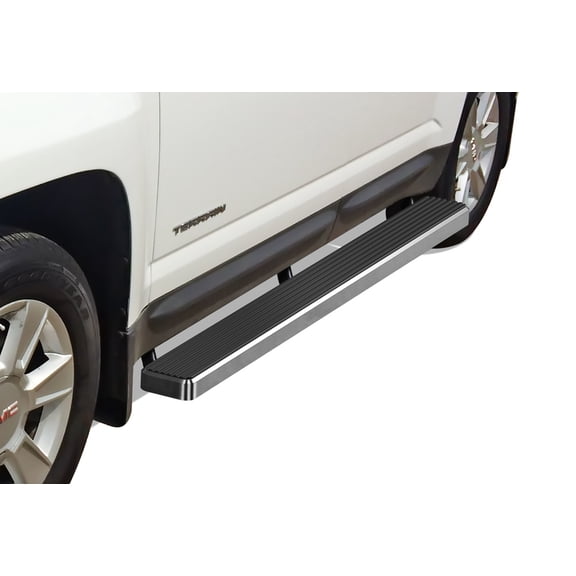 2010-2017 Chevy Equinox 2010-2017 GMC Terrain (Excludes Denali Models) Hairline Finish 6 Inch Door to Door Side Bar Side Step Running Board