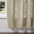 thumbnail image 4 of TWOPAGES Polyester Linen Curtain Room Darkening Grommet Drape for Living Room, 1 Panel, 52"x96", Taupe Grey, 4 of 5
