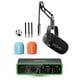 thumbnail image 1 of Paquete de interfaz de audio Movo Music Phantom USB con CastMic XLR, 1 of 8