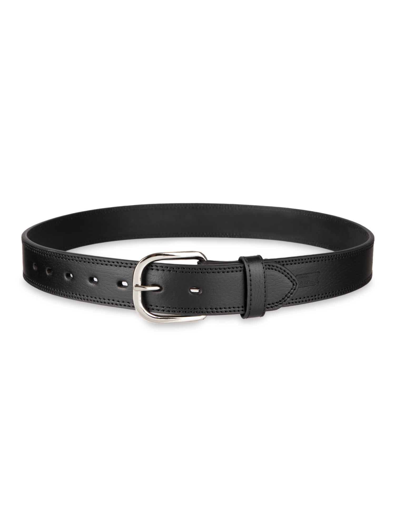 Genuine Dickies Men's Heavy Weight Leather Belt - Regular and Big & Tall Sizes