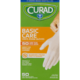 thumbnail image 2 of Curad Basic Care Vinyl Exam Gloves, 50 count, 2 of 2