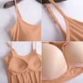 thumbnail image 6 of Women's Adjustable Spaghetti Strap Cami Tank Top Cropped Stretchy Basic Layering Casual Summer Daily Tops 2026, S, 6 of 6